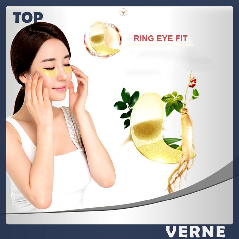 (Hàng Mới Về) Bộ 2 Mặt Nạ Mắt Collagen Vàng Giúp Loại Bỏ Quầng Thâm