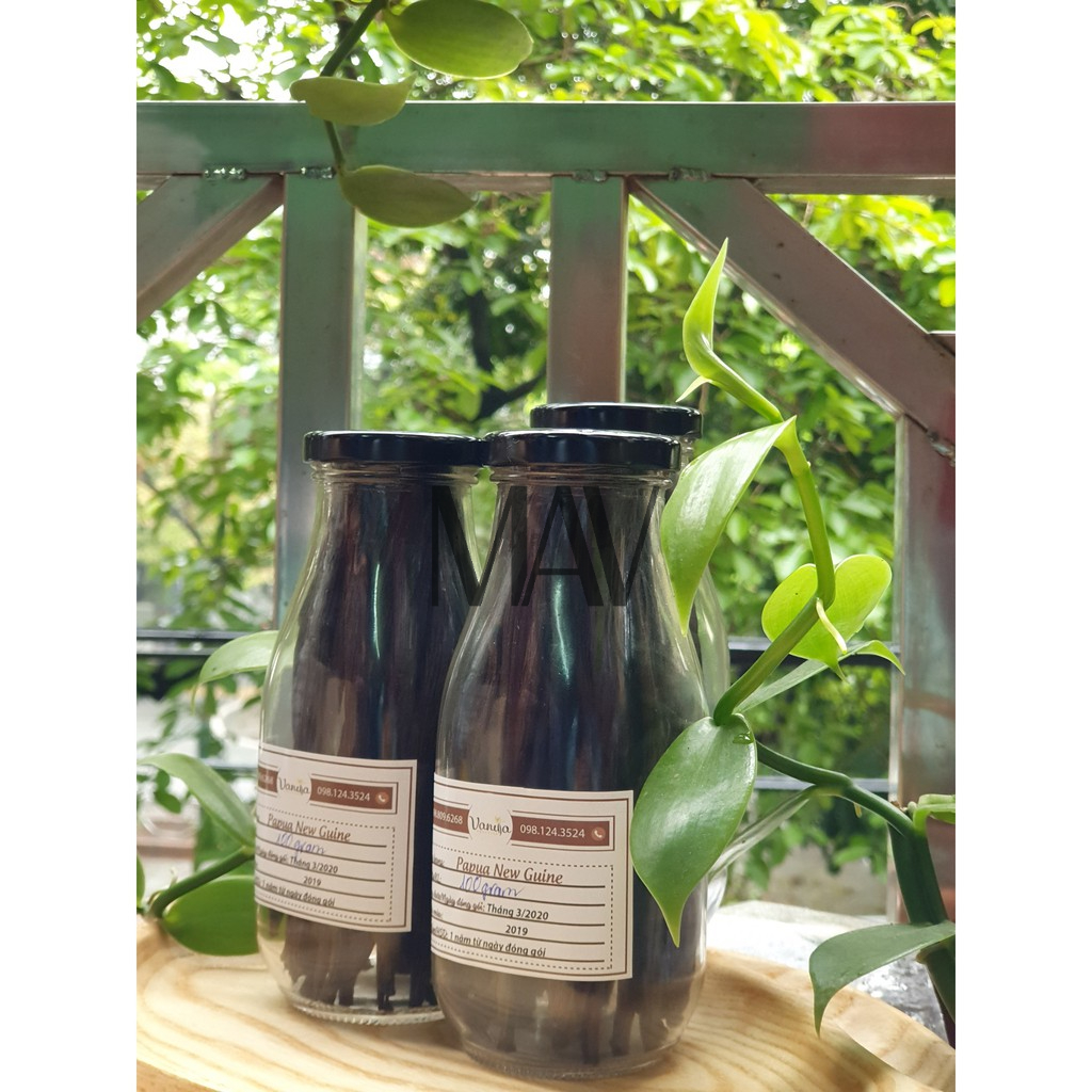 Quả Vanilla Papua New Gunie Thượng Hạng