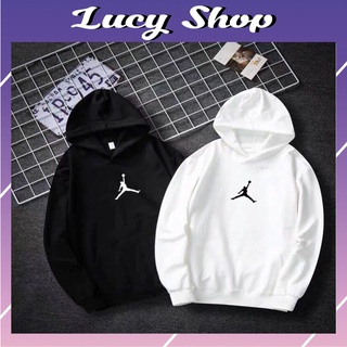 Áo nỉ Hoodie JORDAN log , áo nỉ bông hoodie unisex nam nữ