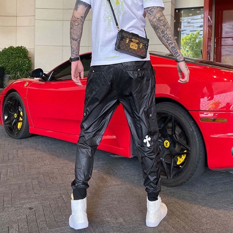 Quần da Chrome Hearts cho nam hàng cao cấp ⚜️