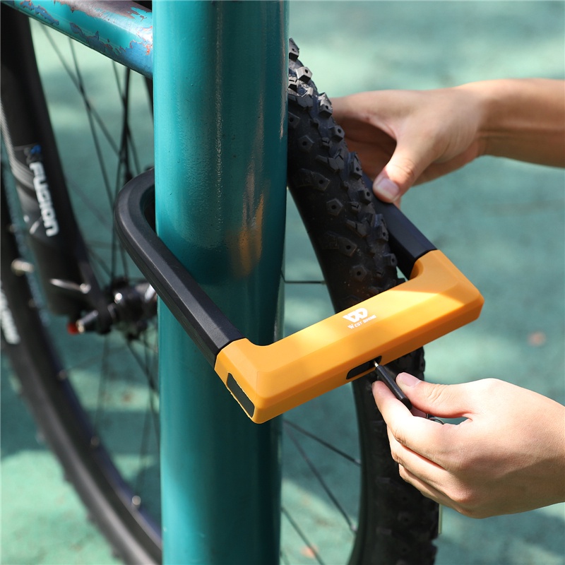 Ổ Khóa Chữ U Chống Trộm Kèm 3 Chìa Khóa Dành Cho Xe Đạp MTB