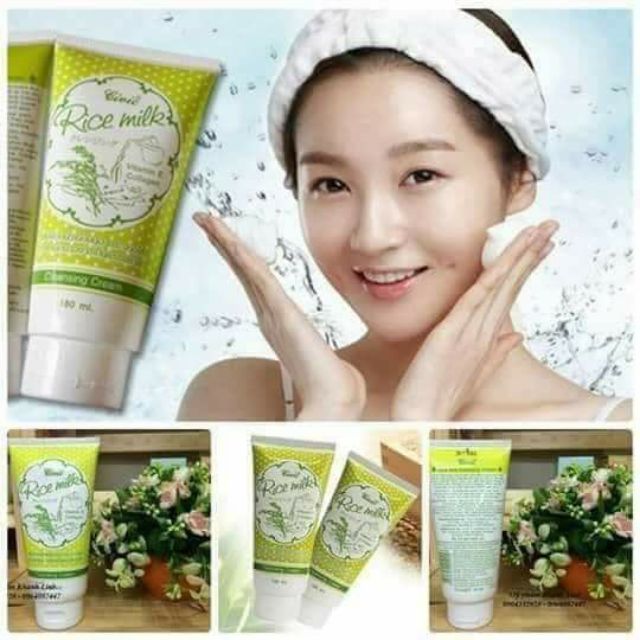 Sữa rửa mặt gạo