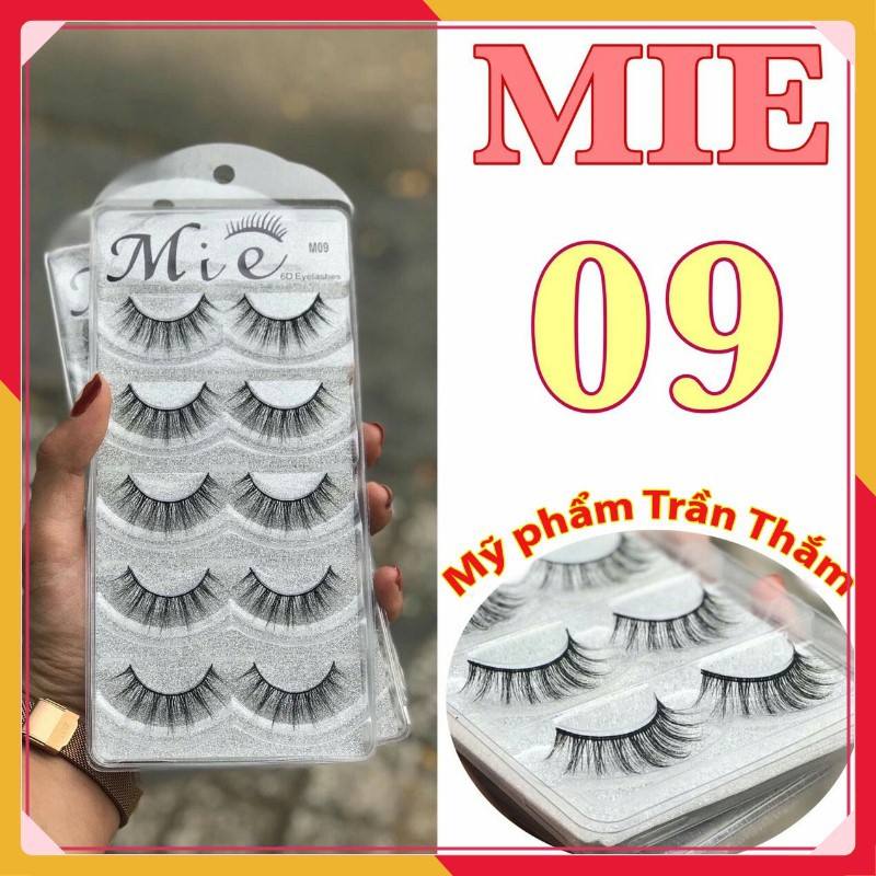 Mi Giả Mie 5 Cặp Mã 09 Tự Nhiên ⭐ CÓ VIDEO HÀNG THẬT DO SHOP TỰ QUAY ⭐