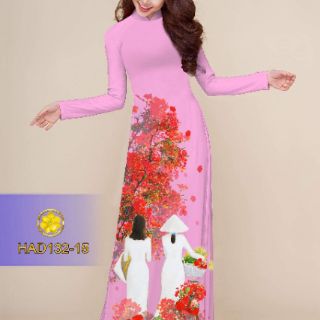Vải áo dài 3d