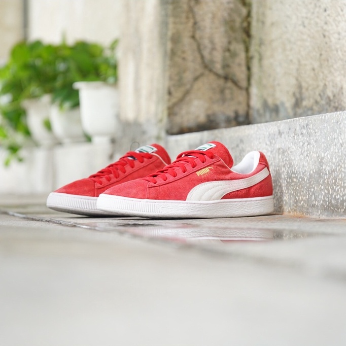 [2hand] Giày Thể Thao PUMA SUEDE CLASSIC &quot; TEAM REGAL RED &quot; 352634 05 GIÀY CŨ CHÍNH HÃNG