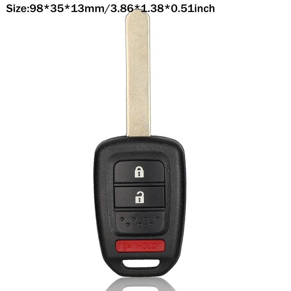 Chìa Khóa Điều Khiển Từ Xa 3 Nút 4 Nút 313.8MHz Bền Bỉ Cho Xe Hơi Honda 2013-2015