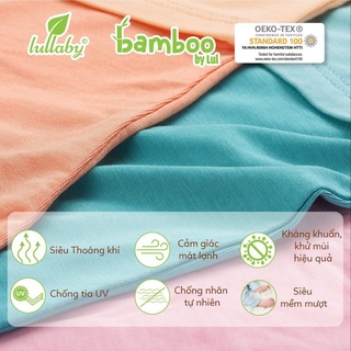 [RẺ VÔ ĐỊCH] Bộ Romper raglan sợi tre họa tiết trẻ em Lullaby