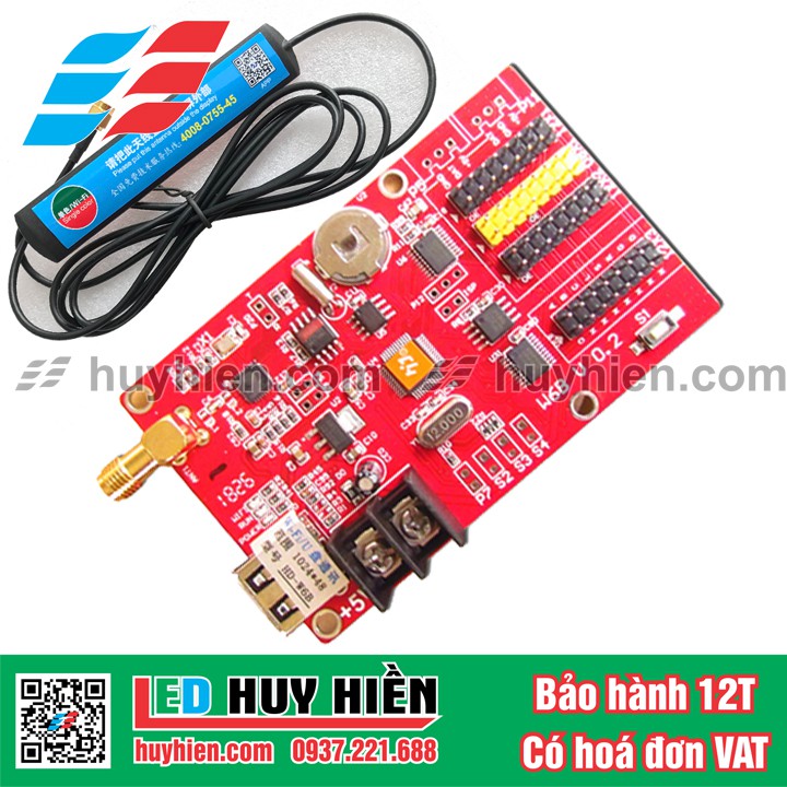 Card HD W6B (USB, WIFI) hỗ trợ 3 tầng module Led