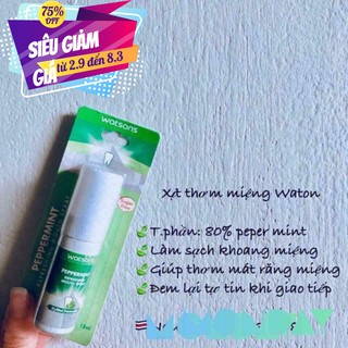 XỊT THƠM MIỆNG WASTON THÁI ( Ảnh chụp Thật)