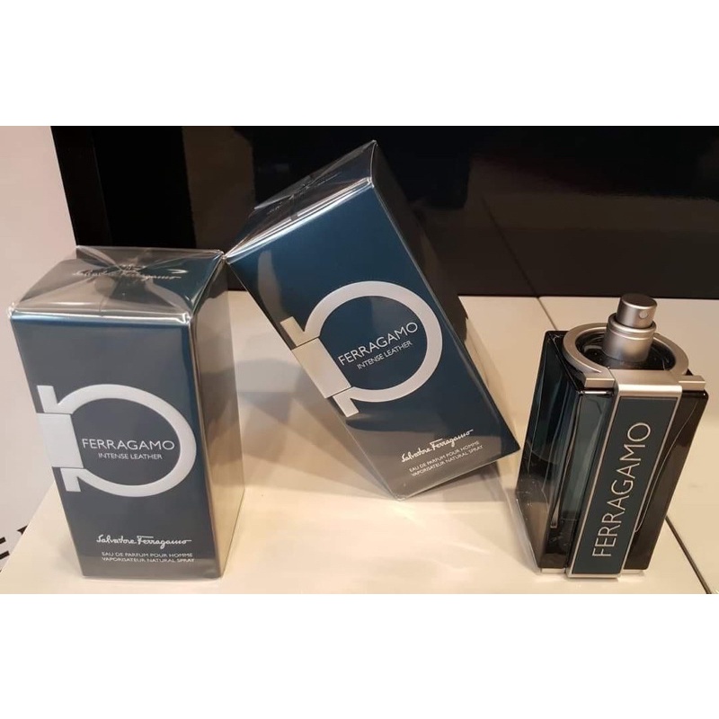 Nước Hoa Nam Salvatore Ferragamo Intense Leather Pour Homme EDP Hương Leather - Tông Da Thuộc 5ml - 10ml - 20ml