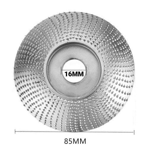 Phụ Kiện Gắn Máy Mài Góc Dĩa Mài Điêu Khắc Gỗ Vòng Cung Lỗ Mũi Khoan 16MM