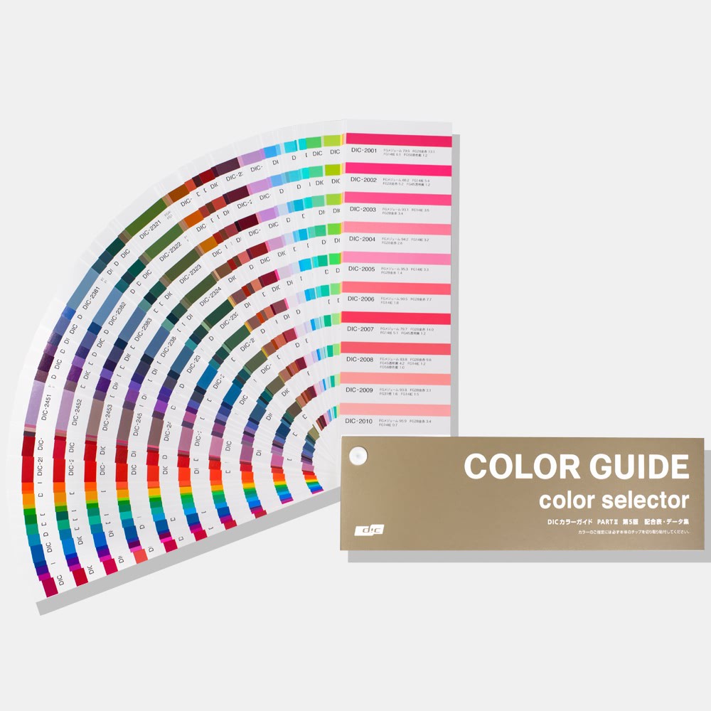 Thẻ màu DIC color guider 456