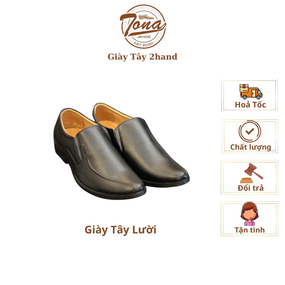 [Giày Mới] Giày Tây Lười Classic TonaShoe