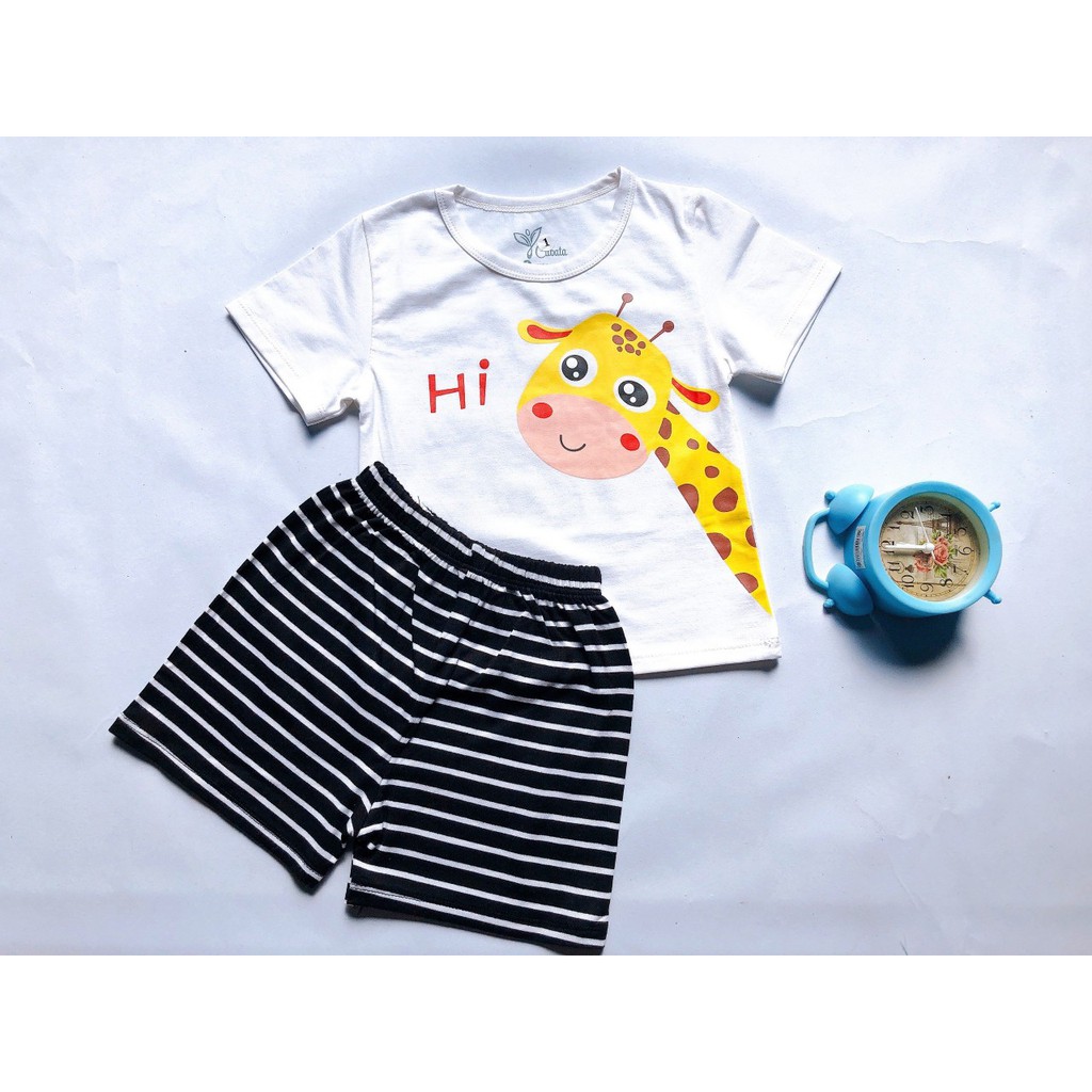 [HCM] Bộ quần áo bé trai 5-18kg, vải thun COTTON 4 chiều siêu đẹp, thun Việt Nam (NamyShop39)