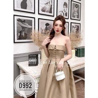 (Bigsize) Đầm xoè D992