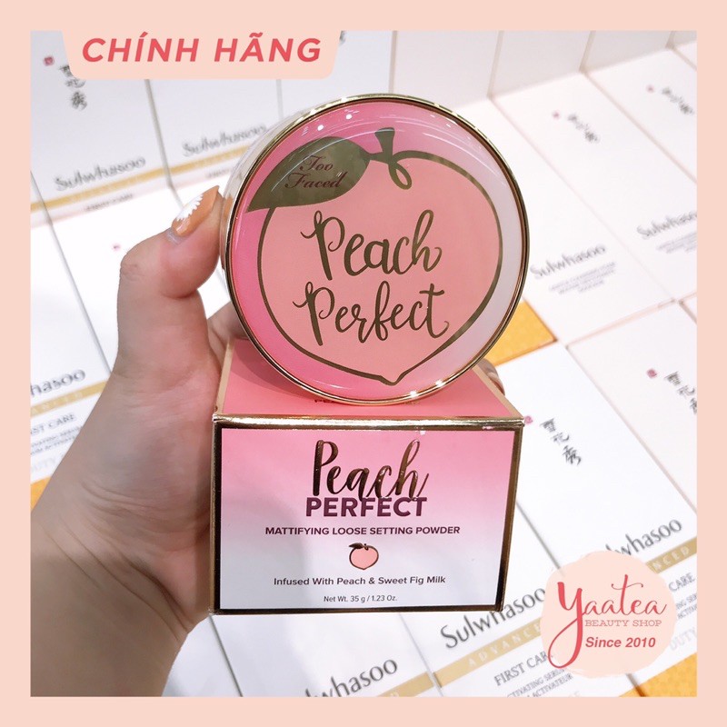 Phấn Phủ Bột Đào Không Màu Too Faced Kiềm Dầu