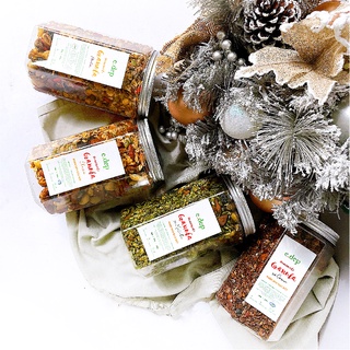 Quà tặng set 4 Granola ăn kiêng siêu hạt, Eat Clean & Low Carb giàu chất béo tốt