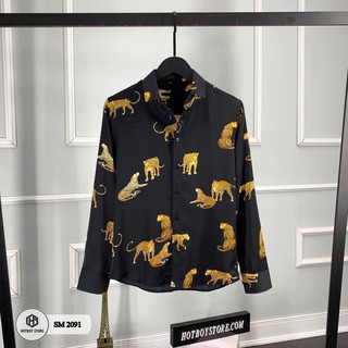 Sơ mi nam dài tay lụa tuyêt cao cấp -sm111-ghshop
