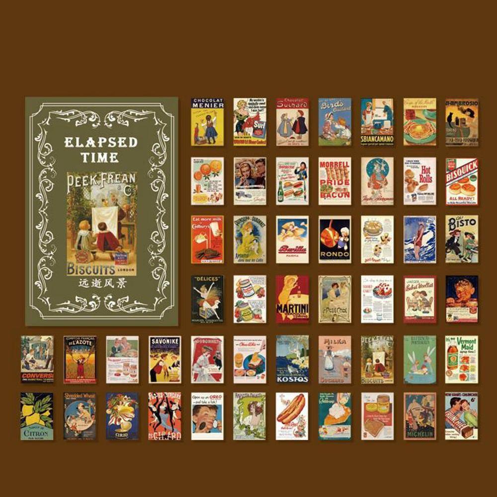 Elsworth Set 50 Thẻ Giấy Hình Cây Trang Trí Sổ Lưu Niệm / Điện Thoại