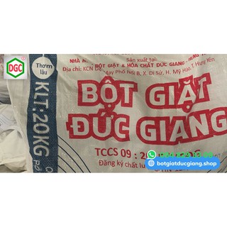 Bột giặt Đức giang 20kg/bao(Loại 3)