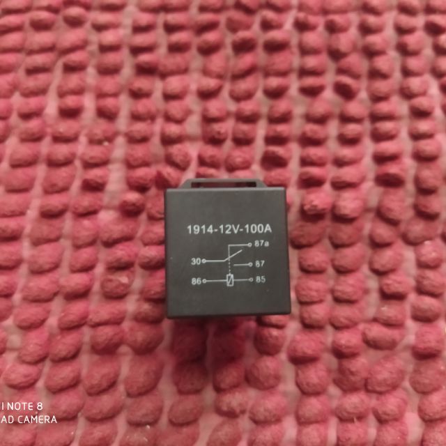 Rơ le 5 chân 12v 100A ( túi 2 cái )