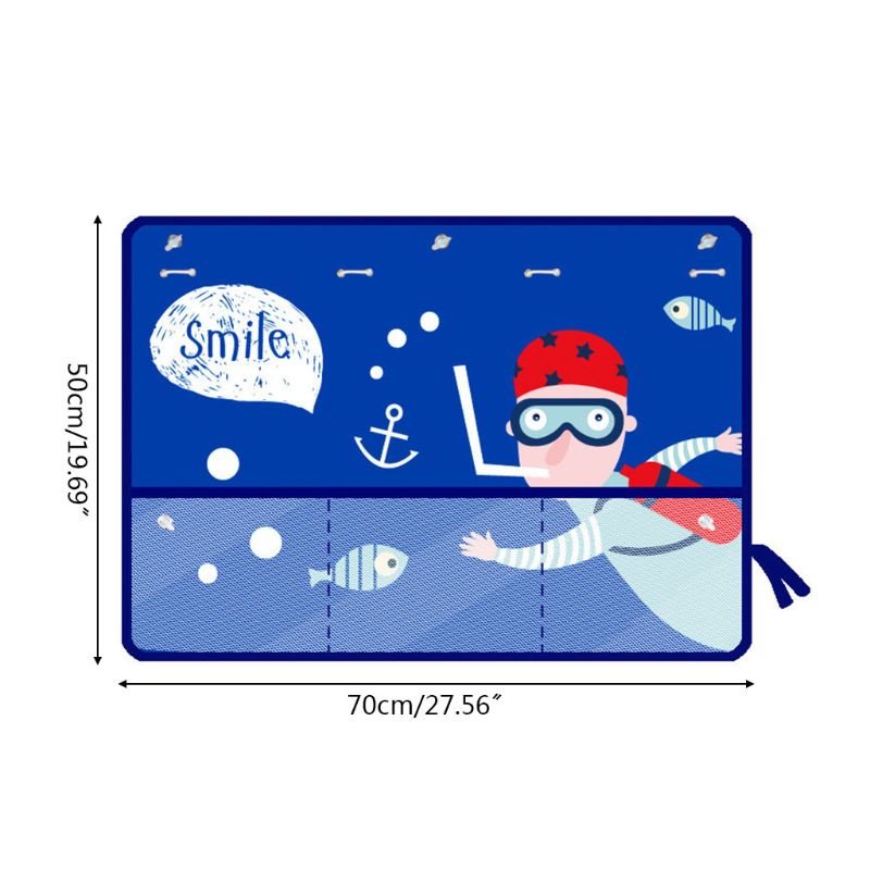 Tấm che nắng in họa tiết hoạt hình gắn kính chắn gió xe hơi cho bé