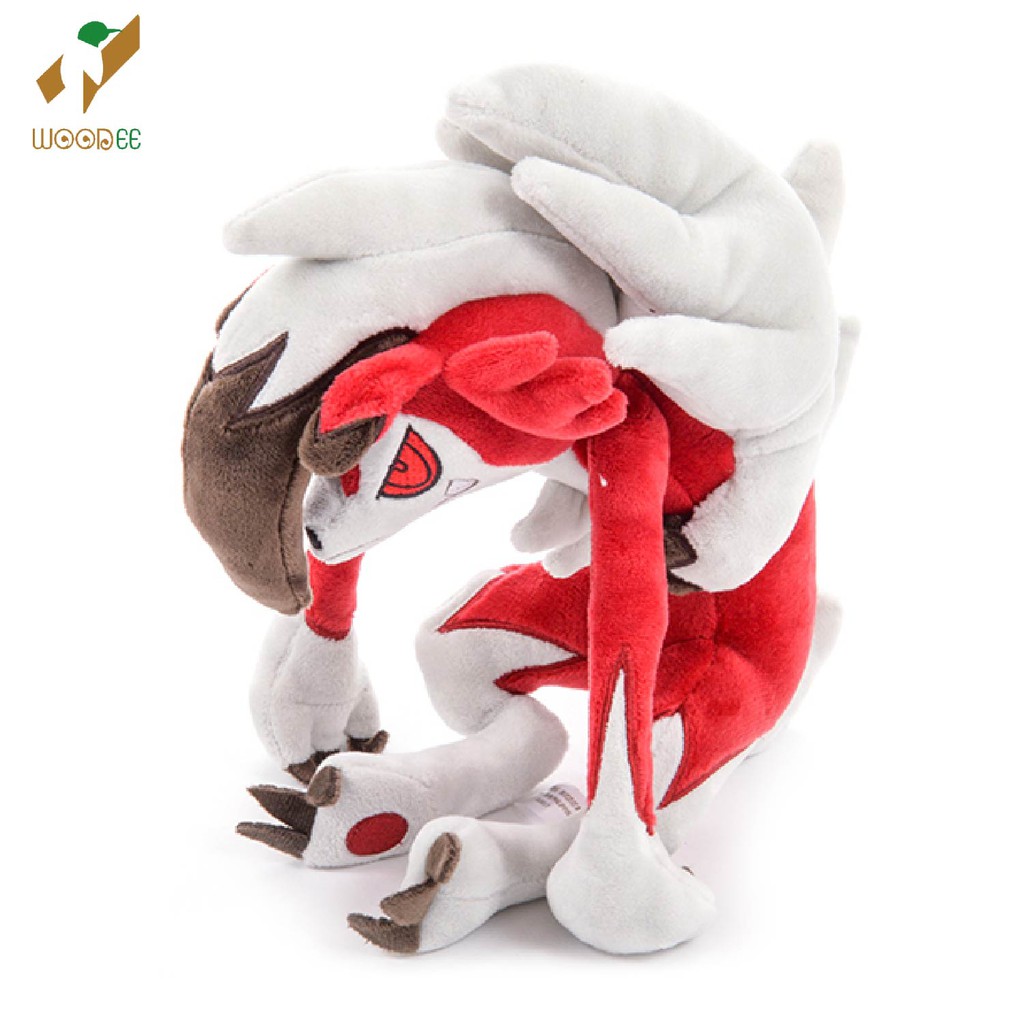 Gấu bông sói Lycanroc (Lugarugan) 3 hình thái 32cm