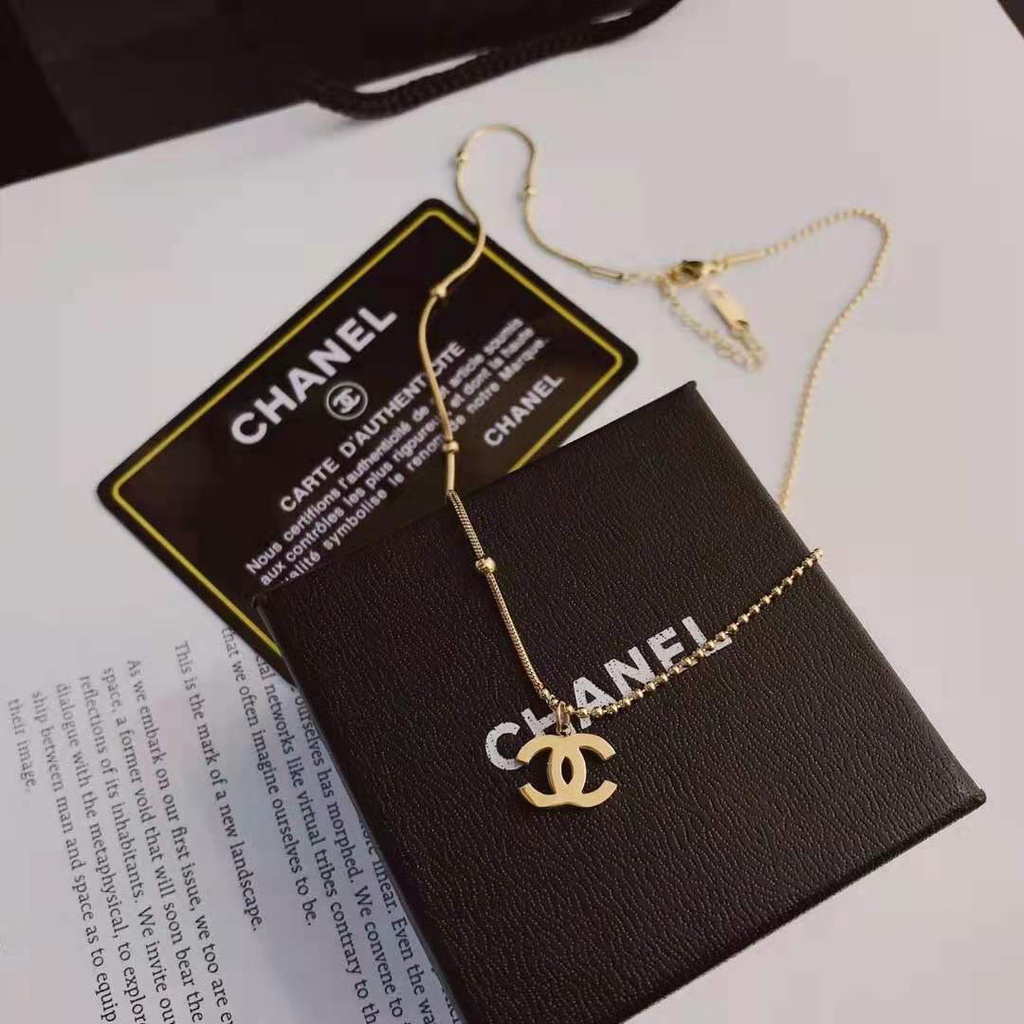 Dây chuyền bằng thép titan phong cách Nhật Hàn cho nữ