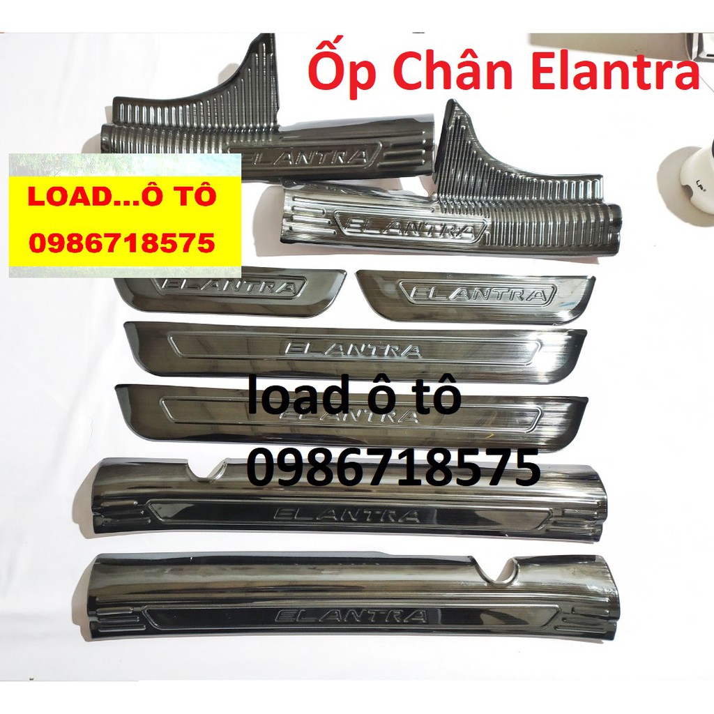 Ốp bậc Chân elantra,Nẹp Bước Chân Elantra 2016-2019,2020