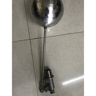 Phao cơ inox phi 21, phi 27, phi 34 chống tràn nước hàng cao cấp - bh 1 năm