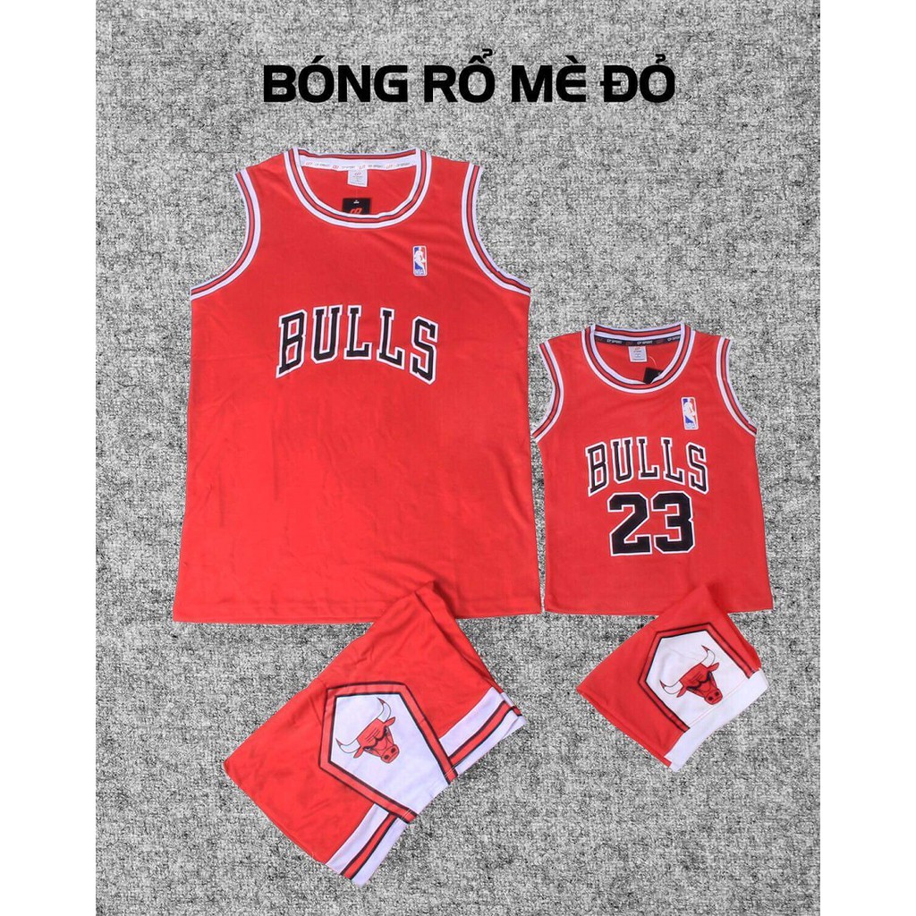 Combo Quần áo bóng rổ cho ba và con