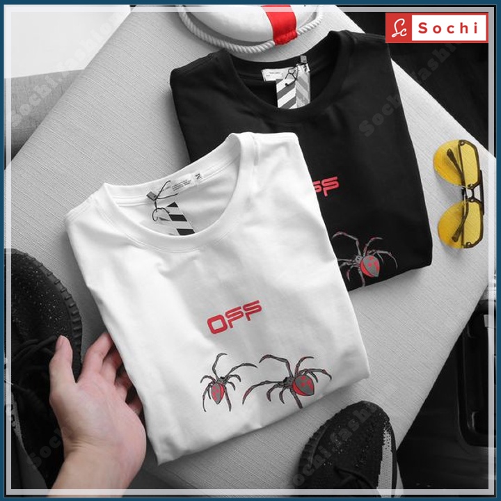 Áo thun nam tay ngắn cao cấp mùa hè chất mát hình in con nhện phong cách Hàn Quốc mã GZ305