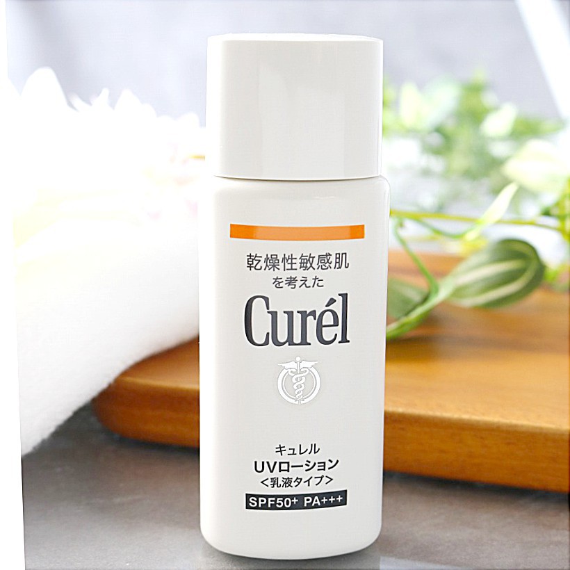 Sữa chống nắng SPF 50+  PA+++ Curel 60ml - Hachi Hachi Japan Shop