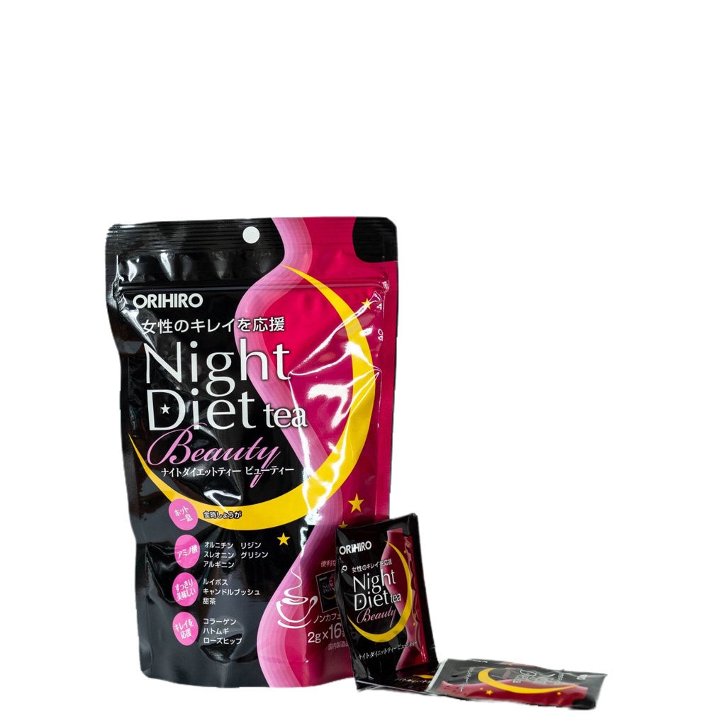 Trà giảm cân Beauty Collagen Orihiro 16 gói