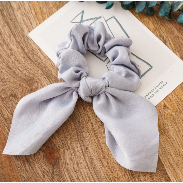 Dây buộc tóc Scrunchies Vintage dễ thương chất lụa mềm cao cấp HD52