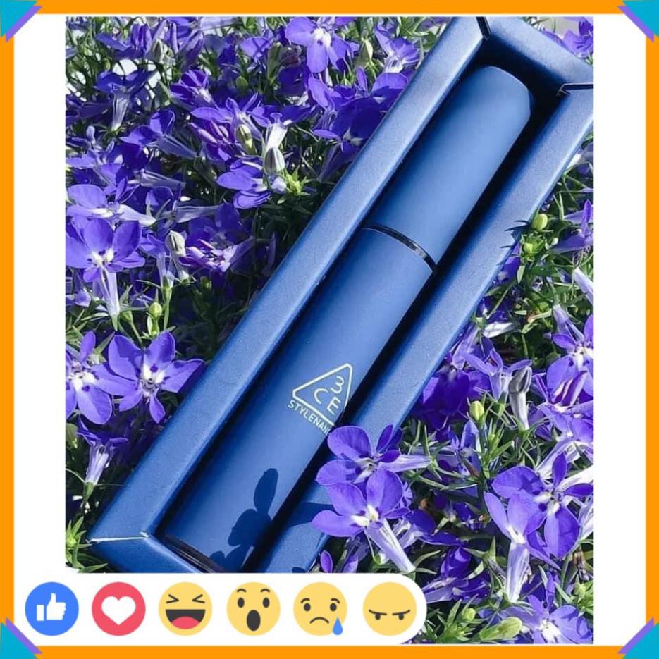 🎁Chính Hãng🎁 Son 3CE - Son Vỏ Xanh Mẫu Mới Màu Đỏ Đất - Son Kem Siêu Lì