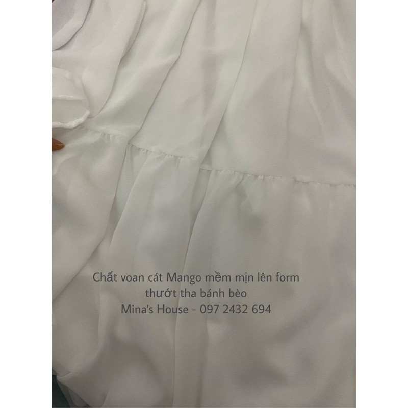 Váy công chúa xếp tầng thắt nơ / mina ‘s house / váy ullzang | BigBuy360 - bigbuy360.vn