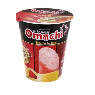 Thùng mì khoai tây Omachi xốt bò hầm 80g