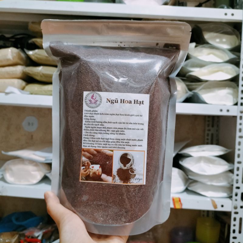 Hạt to sạch đẹp 1kg ngũ hoa hạt  handmade giảm mụn làm trắng da