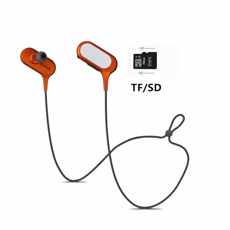 Tai Nghe Kết Nối Bluetooth V4.2 + Edr Hỗ Trợ Thẻ Nhớ Tf / Sd