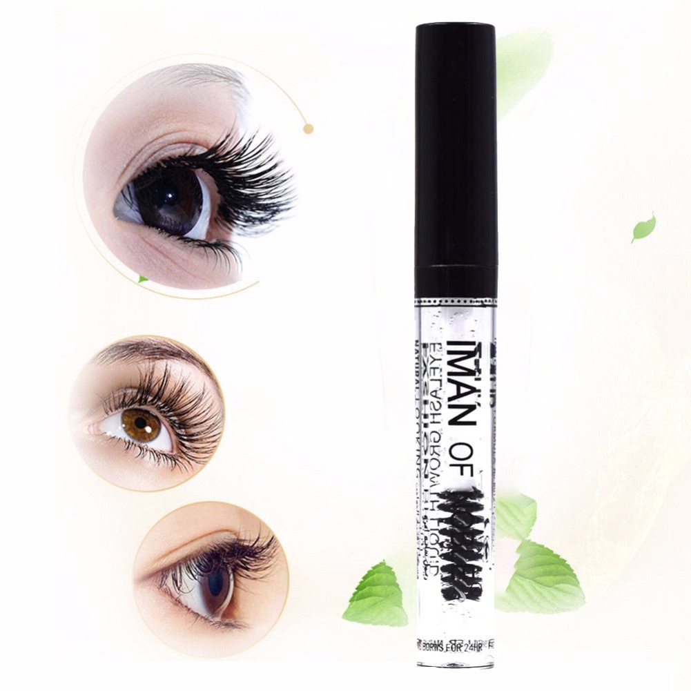 Aubess Iman Of Noble Eyebrows Eyelash Growth Liquid Black Tube Trong Suốt Không Màu Sơn Lót Tạo Kiểu Cung Cấp Các Chất Dinh Dưỡng Cần Thiết Hữu Ích
