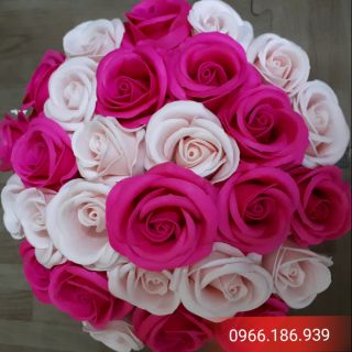 Combo nguyên liệu hoa hồng sáp và hoa đá pha lê