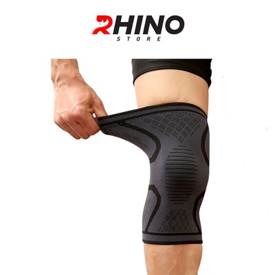 Băng bảo vệ đầu gối Rhino 7718 (1 Đôi) Bó gối thể thao Đai bảo vệ khớp gối dành cho cả nam và nữ