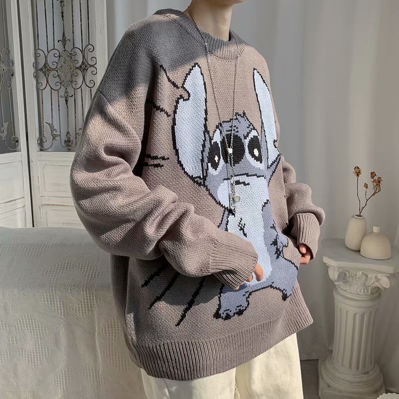 Áo Dệt Kim Tay Dài Dáng Rộng Phong Cách Hàn Quốc Trẻ Trung Thời Trang | BigBuy360 - bigbuy360.vn