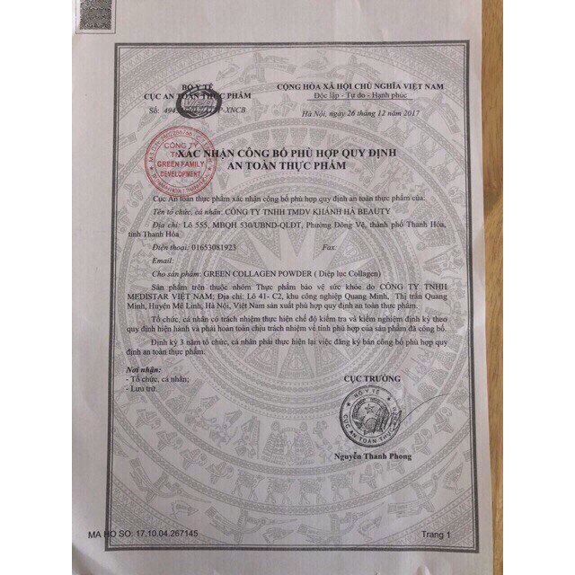 Diệp lục Colagen Powder 30gói/hộp ( Hàng chuẩn công ty100% ) | BigBuy360 - bigbuy360.vn