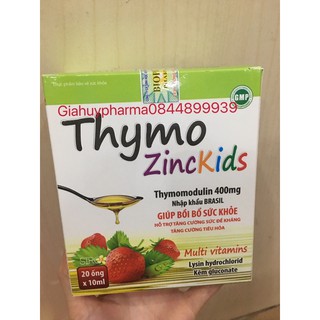 Thymo Zinckids hỗ trợ tăng đề kháng cho cơ thể hộp 20 ống