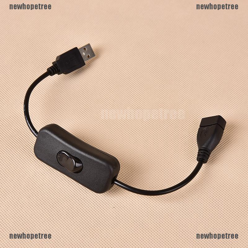 Cáp chuyển đổi từ USB Male sang Female có đèn LED 2 màu