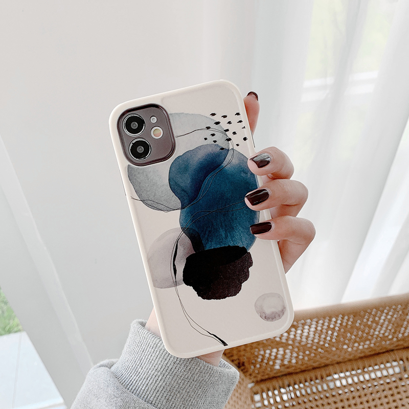 Ốp Điện Thoại TPU Dẻo Màu Nước Cho iPhone 11 12 13 14 Pro Max Mini 12Pro 13Pro 14Pro 14Plus XR SE 2020 7 8 Plus XS Max X