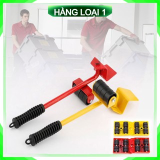 Dụng cụ nâng, di chuyển vật nặng đồ đạc thông minh bằng bộ con lăn hỗ trợ