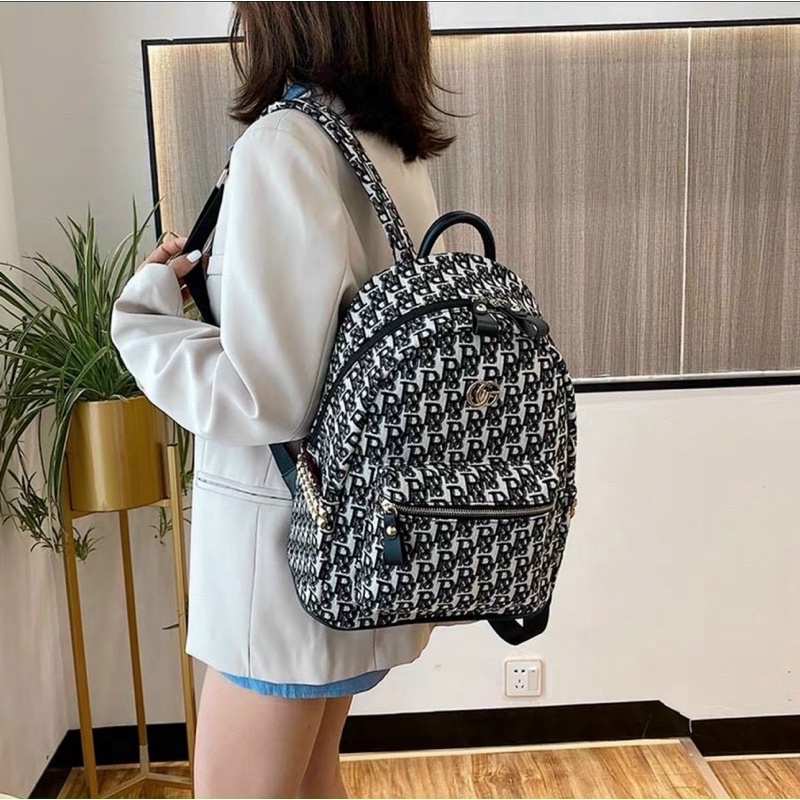 Balo đi học , đi chơi ( Size 40 ) balo to rộng để vừa A4 hoạ tiết thổ cẩm siêu xinh TX098